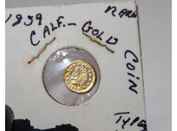 1859 California Gold Coin