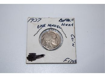 1937 Buffalo Head Nickel