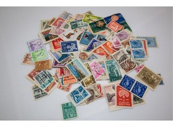 Lot Of International And United States Used Stamps!