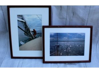 Pair Of Sailing Photographs