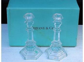Pair Of Tiffany & Co. Candlesticks