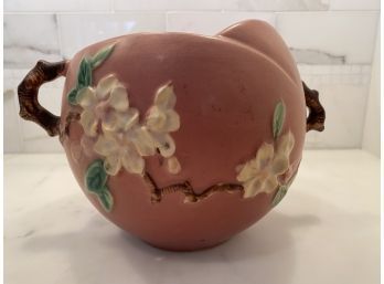 ROSEVILLE USA 342 6 APPLE BLOSSOM PINK JARDINIERE