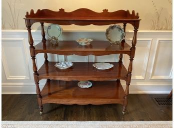 4 Tier Etagere On Casters