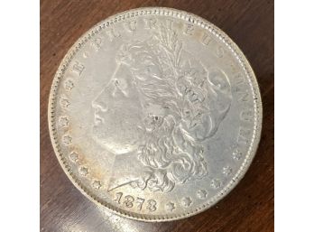 Silver Morgan Dollar Dated 1878. Circulated Condition.