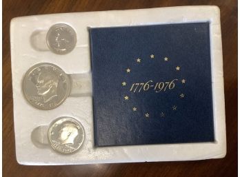 United States Bicentennial Silver Proof Set 1776-1976.