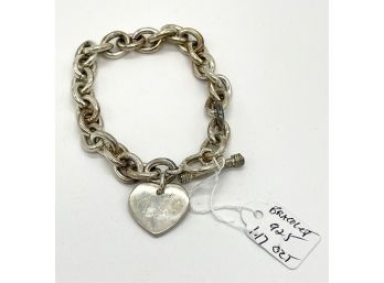 7 Inch Monogramed - TAG - Sterling Bracelet