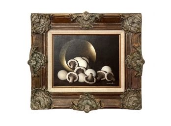 Original Jack Hammell Still Life Oil On Canvas In Nice Frame