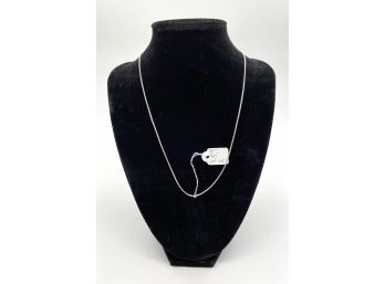 18 Inch Sterling Necklace