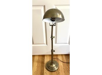 Brass Colored Desk Lamp - Working