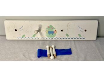 Kiddie Lites Four Peg Coat/Hat Rack