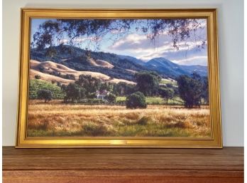 June Carey Giclee 'September Gold' With COA