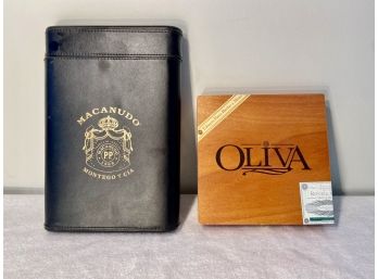 Macanudo And Oliva Cigar Cases