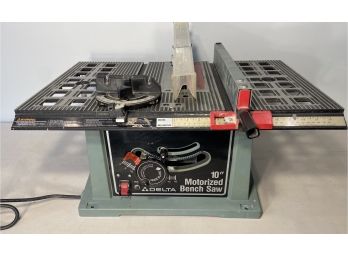 Delta 10' Portable Bench Table Saw