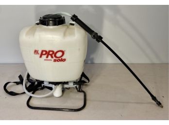 Pro Solo Backpack Lever Pump Sprayer