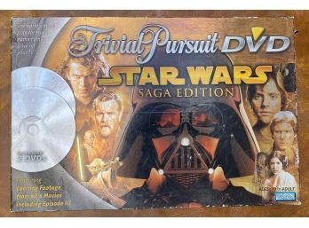 Trivial Pursuit DVD Star Wars Saga Edition Game