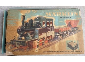 Vintage Marklin Train Set #2935 HO Scale Gauge Made In West Germany In Box