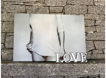 Wall Art And “Love” Letters
