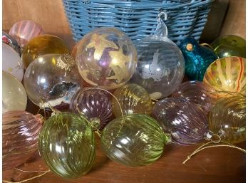 Gorgeous Glass Ornaments - Set Of 25