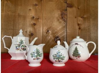 Nikko Ceramic Happy Holidays Collection - 4 Pieces