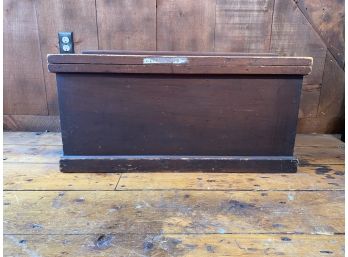 Vintage Pine Blanket Chest