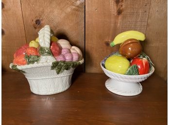 Porcelain Fruit Bowls