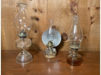 Vintage Kerosen Hurricane Lamps