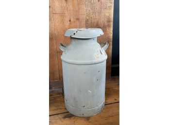 Vintage Grey Milk Can