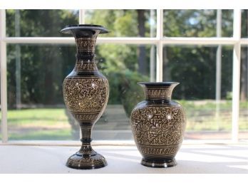 Decorative Etched Urns From Dubai