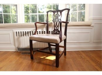 Vintage Chippendale Style Chair