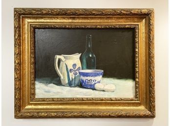 An Early 20th Century Still Life Oil On Board