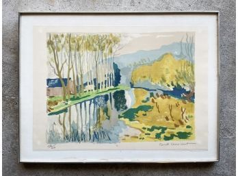 A Vintage Serigraph, Hanck Innocent