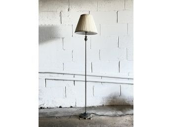 A Vintage Brass Standing Lamp