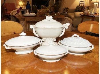 Antique Ironstone And Wedgwood