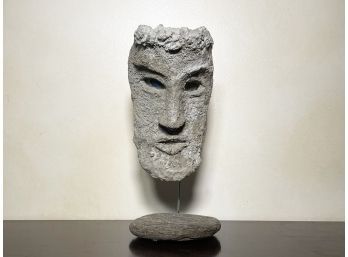 A Mask Sculpture, By Jeanne Berger