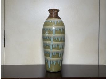 A Large Glazed Ceramic Vase