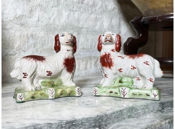 A Pair Of Staffordshire Dogs