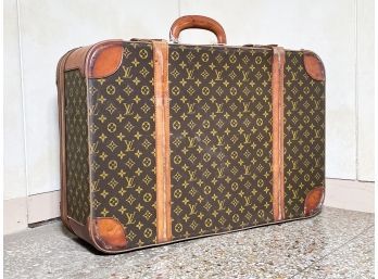 A Fabulous Vintage Louis Vuitton Suitcase (AS IS)