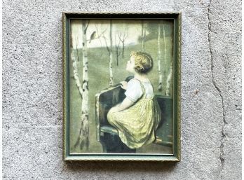 A Vintage Framed Print