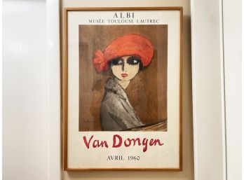 A Vintage Van Dongen Museum Print