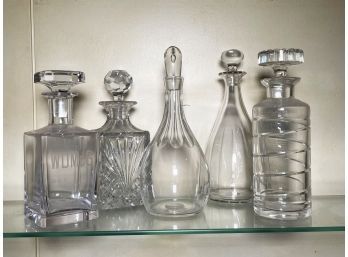 Vintage Crystal Decanters