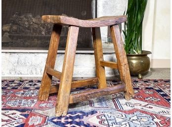 An Antique Irish Milking Stool