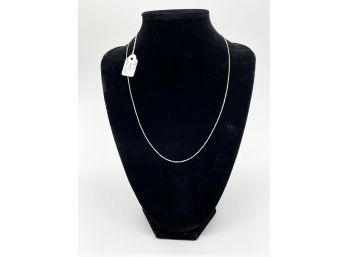 18 Inch Sterling Necklace