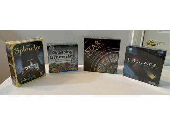 Lot Of Four Assorted - New In Box - Games