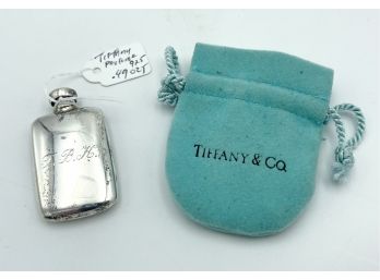 Vintage Tiffany & Co Sterling Silver Perfume Bottle Flask