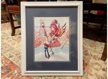 Candy Land Fairy Framed Print By Amy Martins