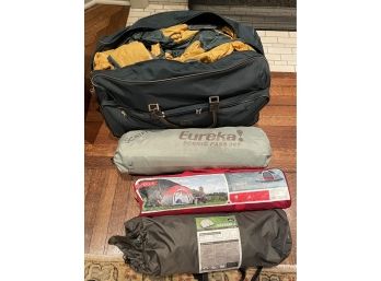 Four Camping Tents From REI, Eureka & Target Including 8 Person, 3 Person & Two 2 Person