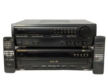 Marantz AV Stereo Receiver SR-63 And Compact Disc Changer CC-45