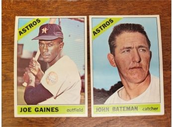 1966 Topps Houston Astros  Baseball Cards Lot 1