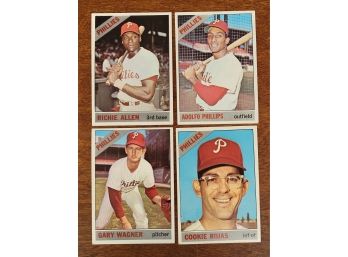 1966 Topps Philadelphia Phillies  Baseball Cards Lot 2