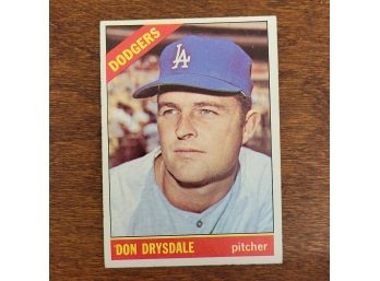 1966 Topps #430 Don Drysdale Baseball Card